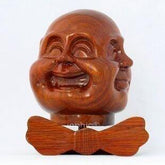 INPHIC-百年老店紅木工藝品 喜怒哀樂 花梨木 四面佛